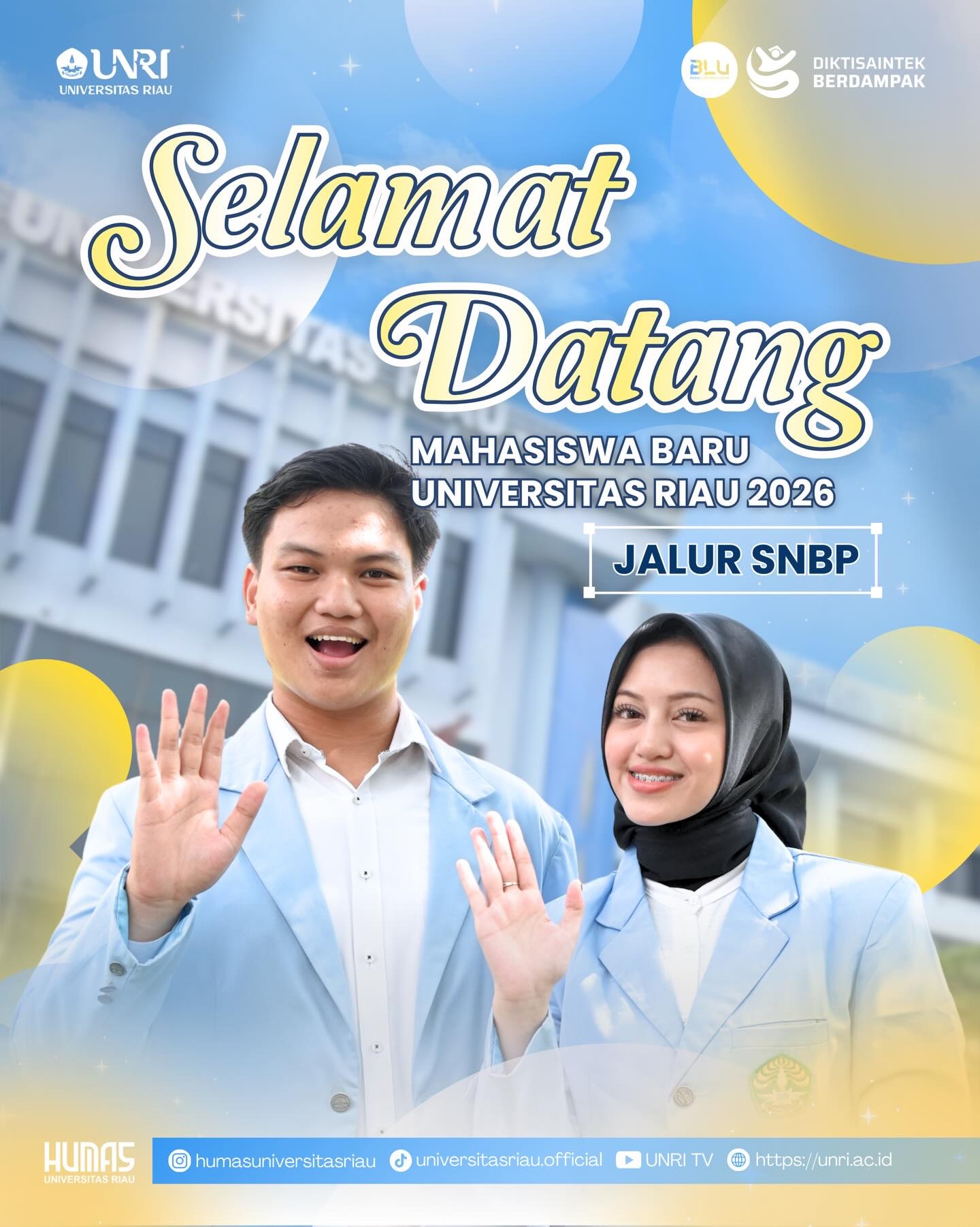 Iklan SNBP Unri 2026